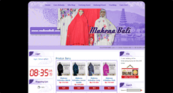 Desktop Screenshot of mukenabali.com