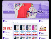 Tablet Screenshot of mukenabali.com
